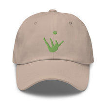 Load image into Gallery viewer, Dad Hat - Green Trick Shot Logo
