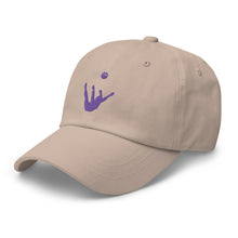 Load image into Gallery viewer, Dad Hat - Purple Trick Shot Logo
