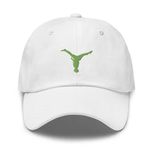 Load image into Gallery viewer, Dad Hat - Green Split Leg Logo
