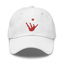 Load image into Gallery viewer, Dad Hat - Red Trick Shot Logo
