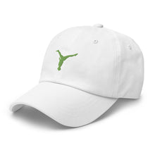 Load image into Gallery viewer, Dad Hat - Green Split Leg Logo
