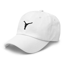 Load image into Gallery viewer, Dad Hat - Black Split Leg Logo
