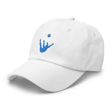 Load image into Gallery viewer, Dad Hat - Aqua Blue Trick Shot Logo
