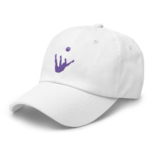 Load image into Gallery viewer, Dad Hat - Purple Trick Shot Logo
