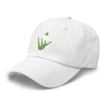 Load image into Gallery viewer, Dad Hat - Green Trick Shot Logo
