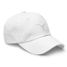 Load image into Gallery viewer, Dad Hat - White Split Leg Logo
