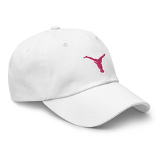 Load image into Gallery viewer, Dad Hat - Pink Split Leg Logo
