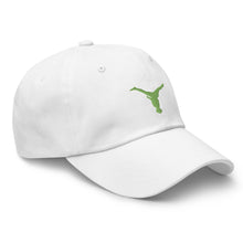 Load image into Gallery viewer, Dad Hat - Green Split Leg Logo
