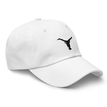 Load image into Gallery viewer, Dad Hat - Black Split Leg Logo
