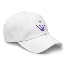 Load image into Gallery viewer, Dad Hat - Purple Trick Shot Logo
