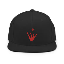 Load image into Gallery viewer, Snapback Hat - Red Trick Shot Logo
