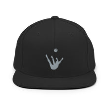 Load image into Gallery viewer, Snapback Hat - Grey Trick Shot Logo
