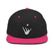 Load image into Gallery viewer, Snapback Hat - White Trick Shot Logo
