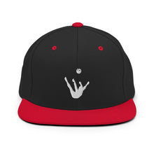 Load image into Gallery viewer, Snapback Hat - White Trick Shot Logo
