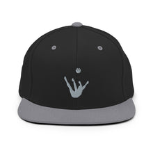 Load image into Gallery viewer, Snapback Hat - Grey Trick Shot Logo
