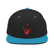 Load image into Gallery viewer, Snapback Hat - Red Trick Shot Logo
