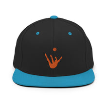 Load image into Gallery viewer, Snapback Hat - Orange Trick Shot Logo
