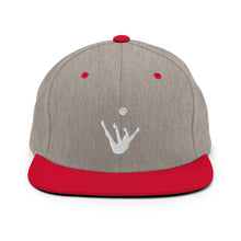 Load image into Gallery viewer, Snapback Hat - White Trick Shot Logo
