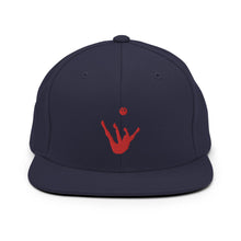 Load image into Gallery viewer, Snapback Hat - Red Trick Shot Logo
