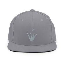 Load image into Gallery viewer, Snapback Hat - Grey Trick Shot Logo
