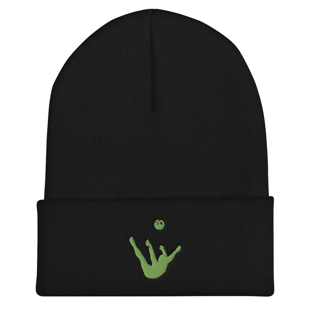 Beanie - Green Trick Shot Logo