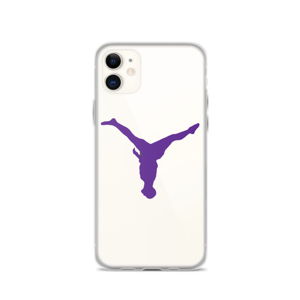 iPhone Case - Purple Split Leg Logo