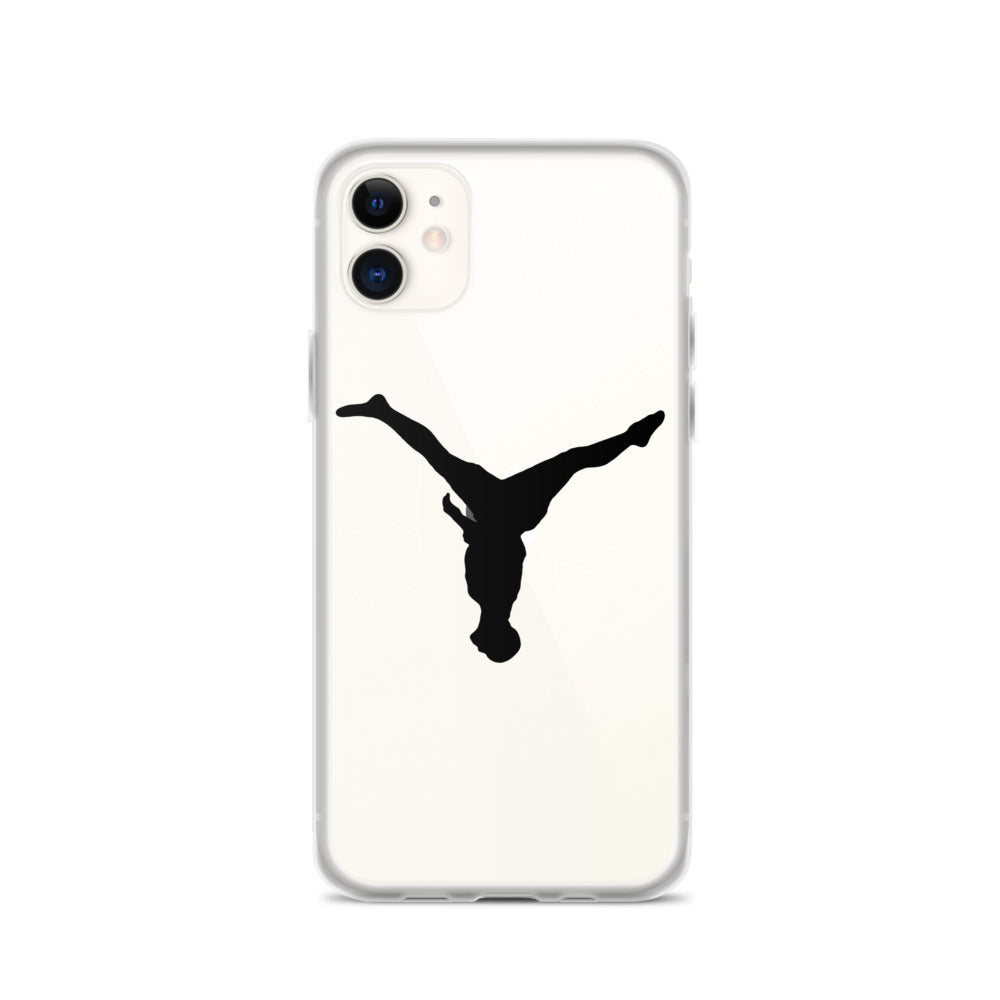 iPhone Case - Black Split Leg Logo