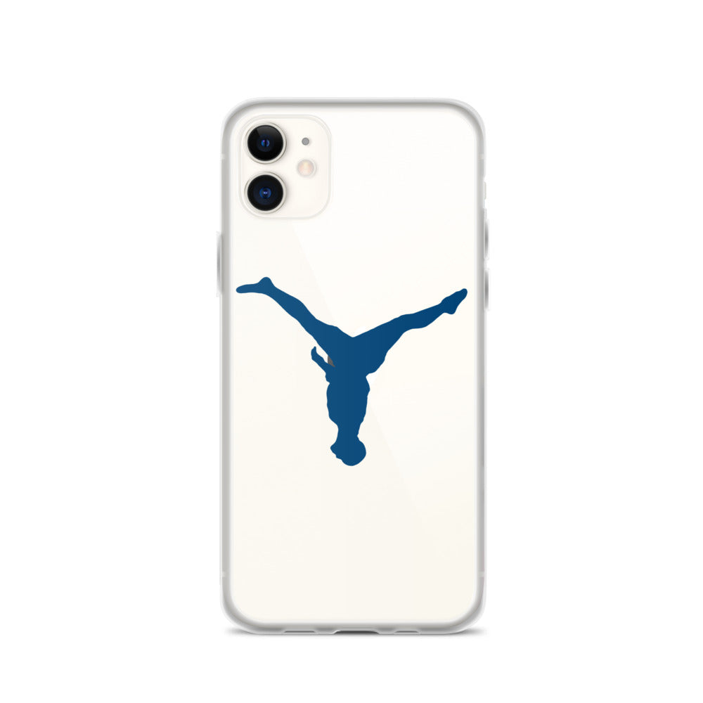 iPhone Case - Blue Split Leg Logo