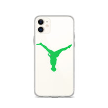 Load image into Gallery viewer, iPhone Case - Green Split Leg Logo
