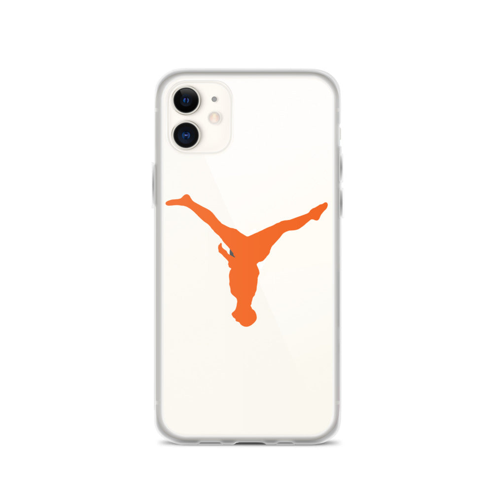 iPhone Case - Orange Split Leg Logo