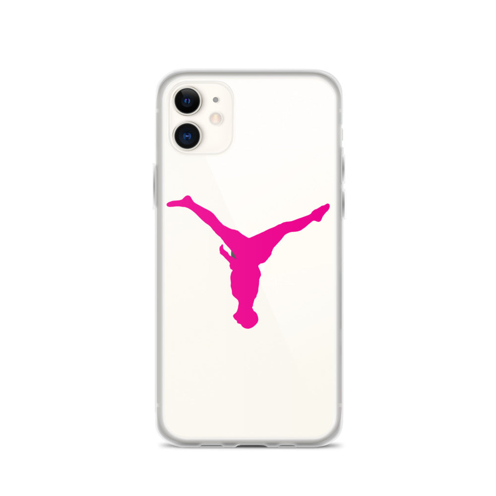 iPhone Case - Pink Split Leg Logo