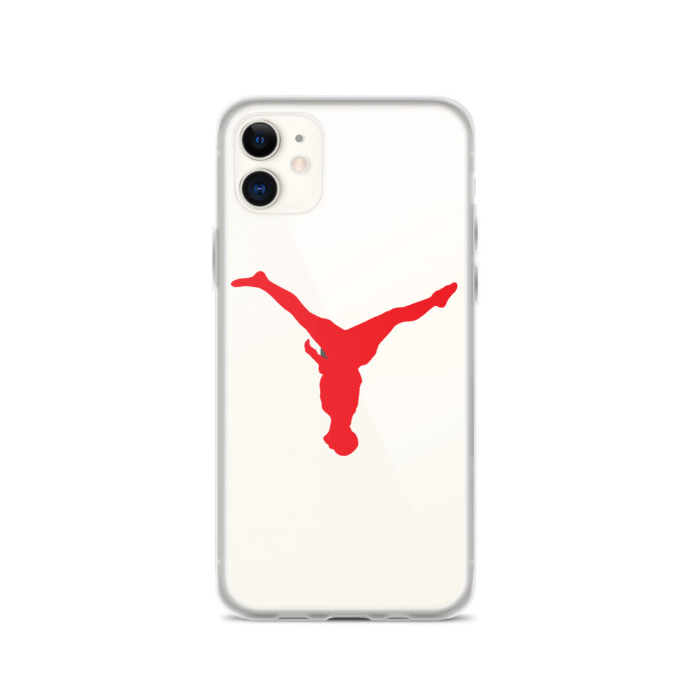 iPhone Case - Red Split Leg Logo