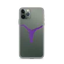 Load image into Gallery viewer, iPhone Case - Purple Split Leg Logo
