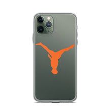 Load image into Gallery viewer, iPhone Case - Orange Split Leg Logo
