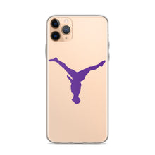 Load image into Gallery viewer, iPhone Case - Purple Split Leg Logo
