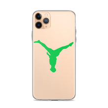 Load image into Gallery viewer, iPhone Case - Green Split Leg Logo
