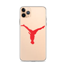 Load image into Gallery viewer, iPhone Case - Red Split Leg Logo
