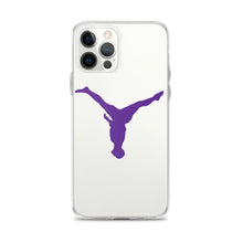 Load image into Gallery viewer, iPhone Case - Purple Split Leg Logo
