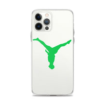 Load image into Gallery viewer, iPhone Case - Green Split Leg Logo
