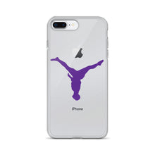 Load image into Gallery viewer, iPhone Case - Purple Split Leg Logo
