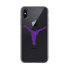 Load image into Gallery viewer, iPhone Case - Purple Split Leg Logo
