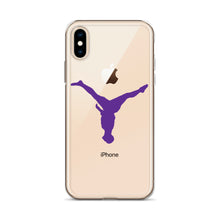 Load image into Gallery viewer, iPhone Case - Purple Split Leg Logo
