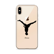 Load image into Gallery viewer, iPhone Case - Black Split Leg Logo
