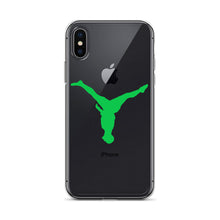 Load image into Gallery viewer, iPhone Case - Green Split Leg Logo
