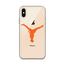 Load image into Gallery viewer, iPhone Case - Orange Split Leg Logo
