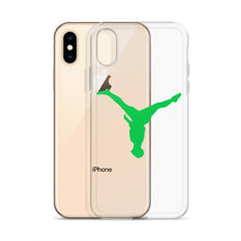 Load image into Gallery viewer, iPhone Case - Green Split Leg Logo
