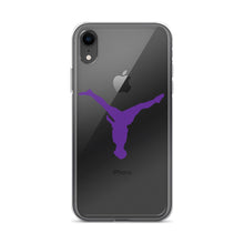 Load image into Gallery viewer, iPhone Case - Purple Split Leg Logo
