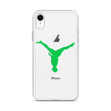 Load image into Gallery viewer, iPhone Case - Green Split Leg Logo
