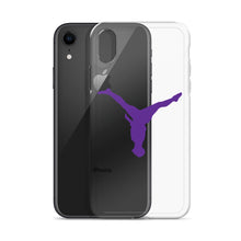 Load image into Gallery viewer, iPhone Case - Purple Split Leg Logo
