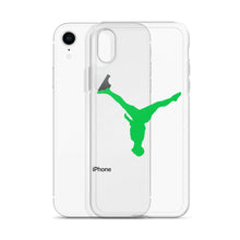 Load image into Gallery viewer, iPhone Case - Green Split Leg Logo
